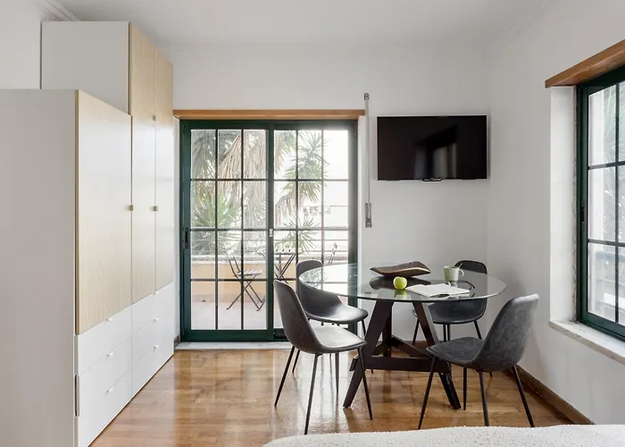 Lejlighed Bright With Balcony In Cascais